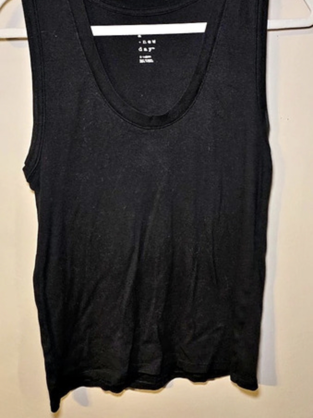 a new day Black Tank Top Size XL